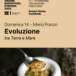 Menù "Evoluzione di Terra e Mare" – Domenica 14 Pranzo